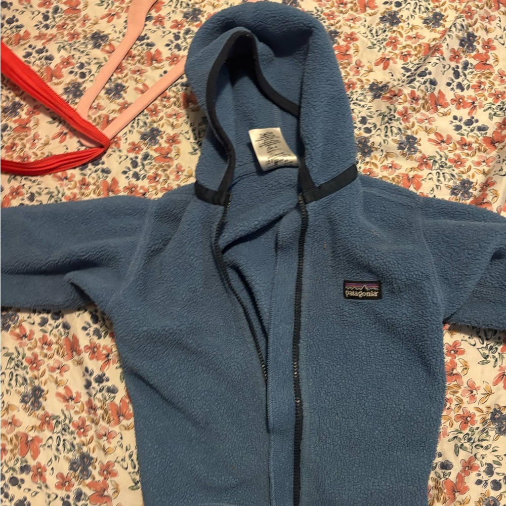 Patagonia Navy Blue Fleece Jacket